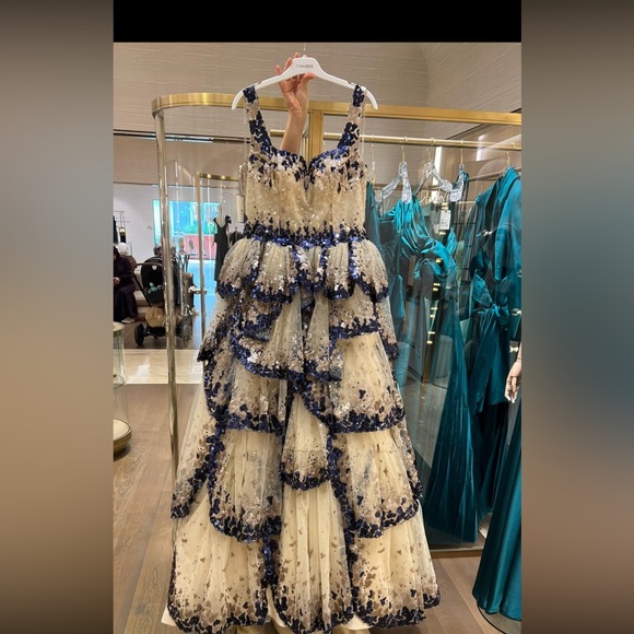 Tarik Ediz Dress Engagement Dress - Picture 3 of 8